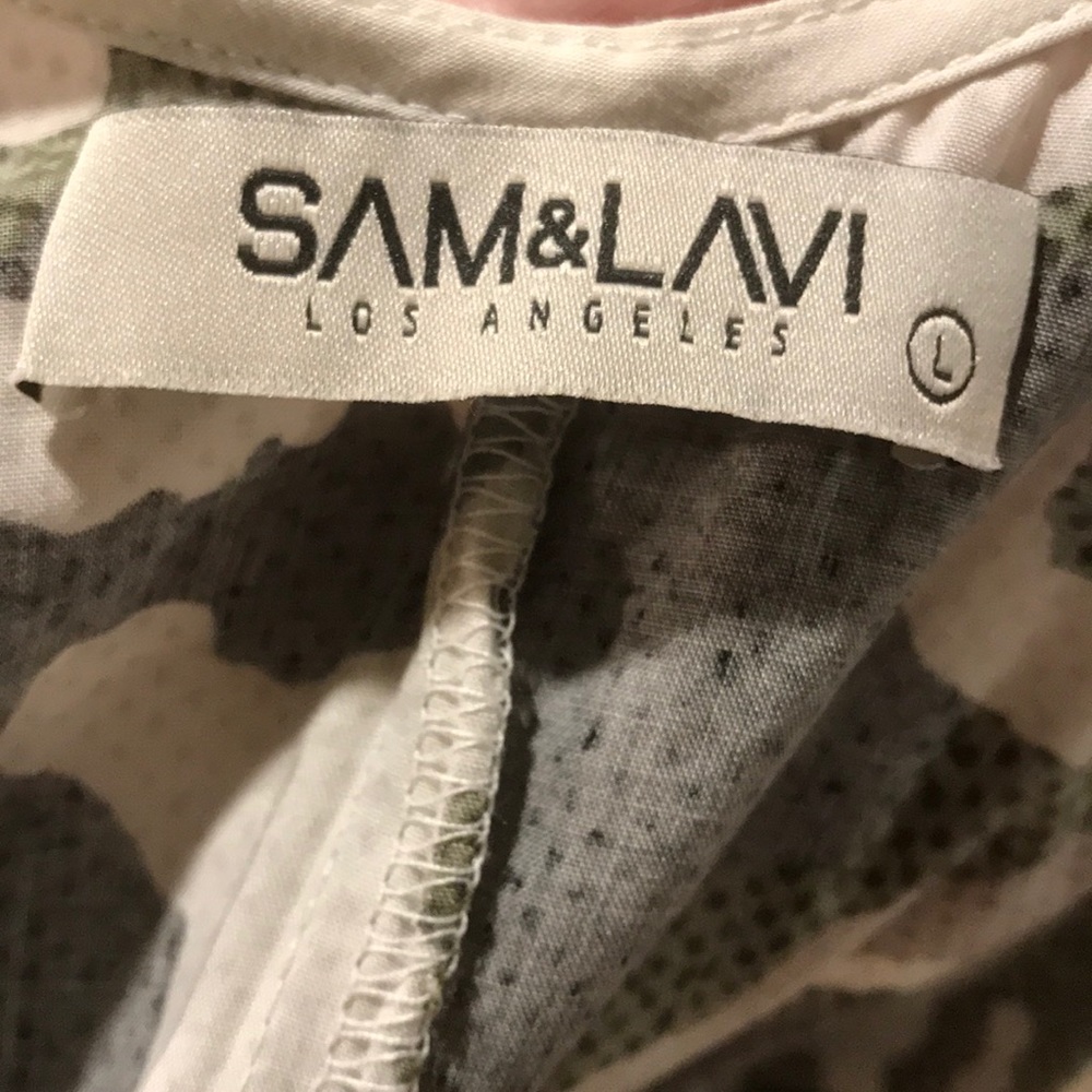 Sam & Lavi Camouflage Print Jumpsuit for SALE! - Picture 4 of 6